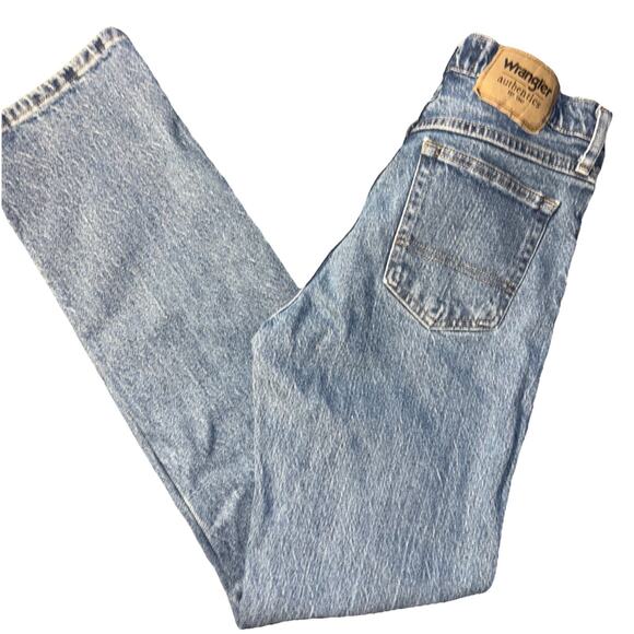 Wrangler Authentics Men's Classic 5-Pocket Relaxed Fit Cotton Jeans Size 28x 30 - Picture 7 of 9